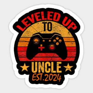 I Leveled Up To Uncle Est 2024, Video Gamer Pregnancy Sticker